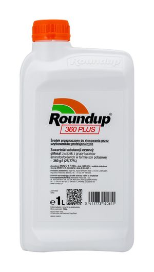 ROUNDUP 360SL 1L HERBICYD TOTALNY