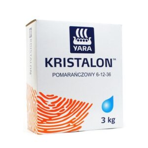 KRISTALON POMARAŃCZOWY  YARA 3KG 6-12-36 POTASOWY