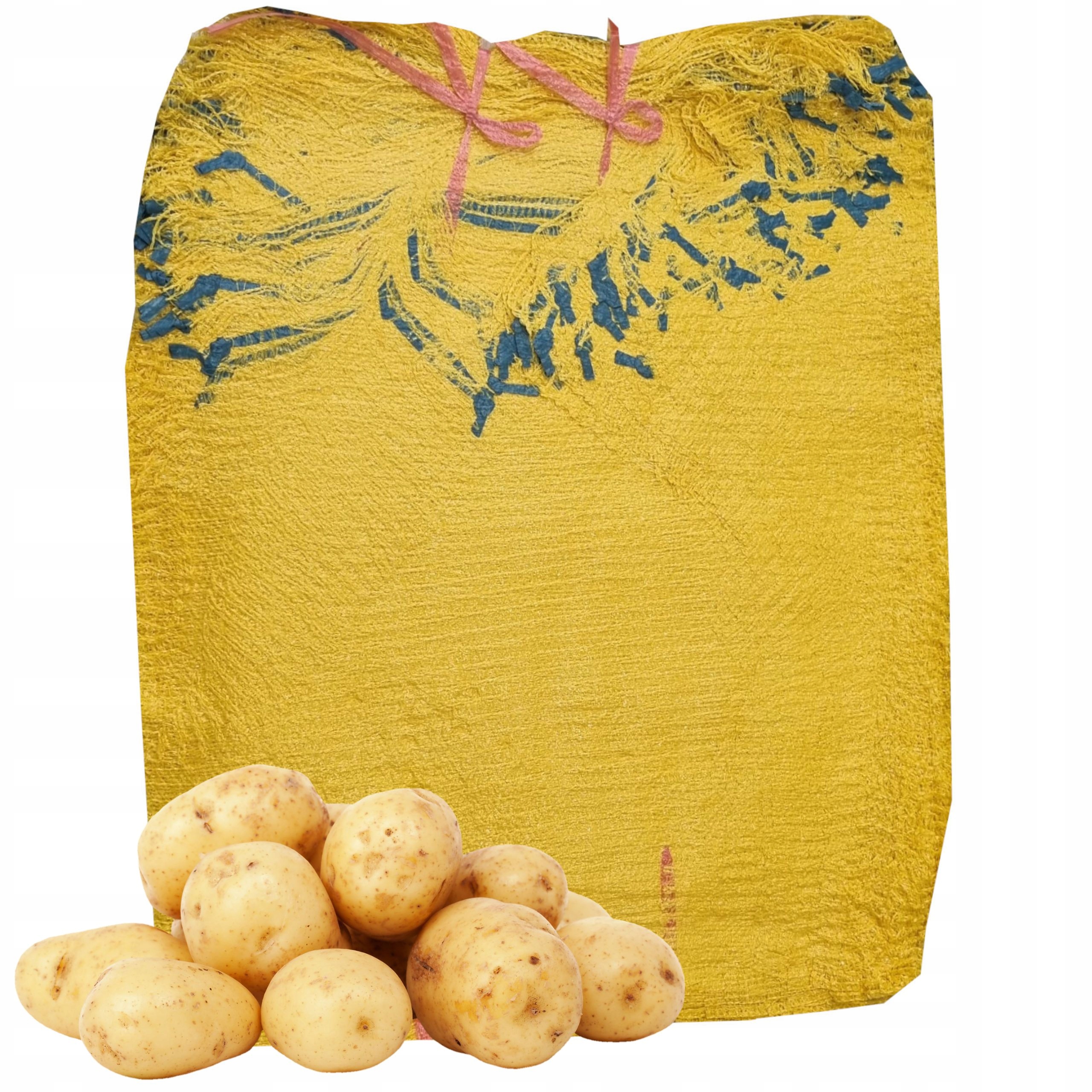 WORKI RASZLOWE NA ZIEMNIAKI 15KG 1000SZT zaciąg pętelka JASNE