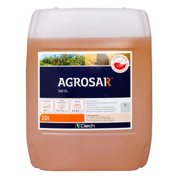 Agrosar 360 SL 20L (glifosat, roundup)