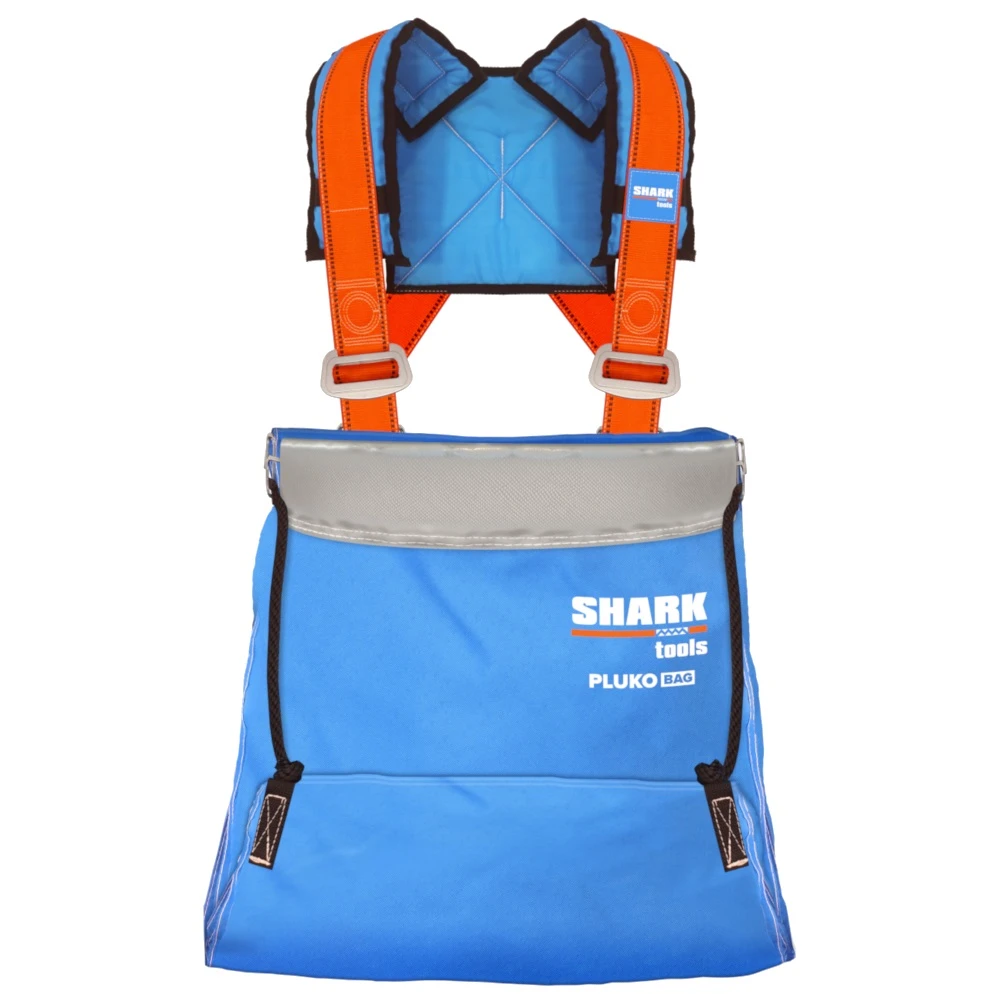 Pluko Bag z szelkami (Shark) 10-12 kg - pojemnik do zbioru owoców i warzyw