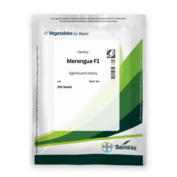 Ogórek pod osłony Merengue F1 250 nas. Standard